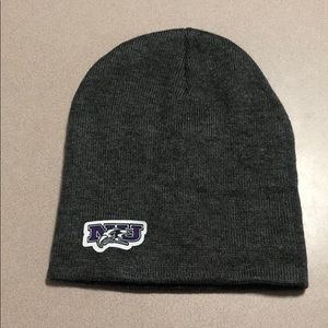 Gray sock hat